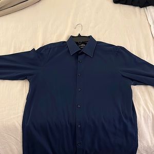 Van Heusen Men’s Dress Shirt (Navy Blue)